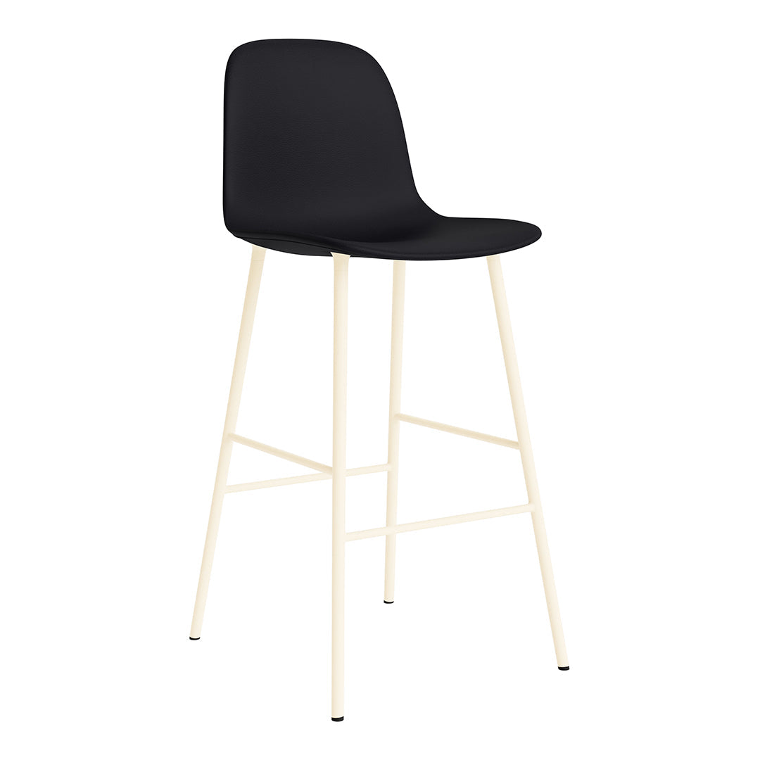 Modern Form Bar Chair - Fully Upholstered Counter Stool with Comfortable Seat - Perfect for Kitchen Islands, Breakfast Bars & Home Bars