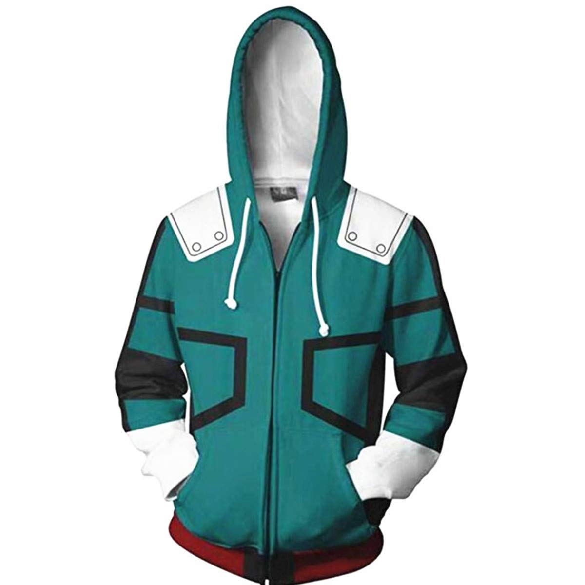 Academia Hoodies - Unisex Cosplay Costume Jacket for Adults | Anime Inspired Fashion | Perfect for Conventions, Cosplay Events & Casual Wear