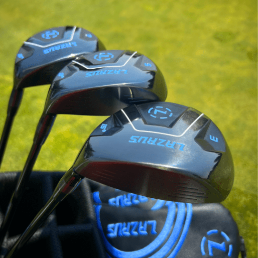 Premium Lazrus Golf Fairway Woods Set (3,5,7) for Men & Women - Right & Left Hand Options with Free Headcovers - Perfect for Driving Range, Course Play & Tournament Training