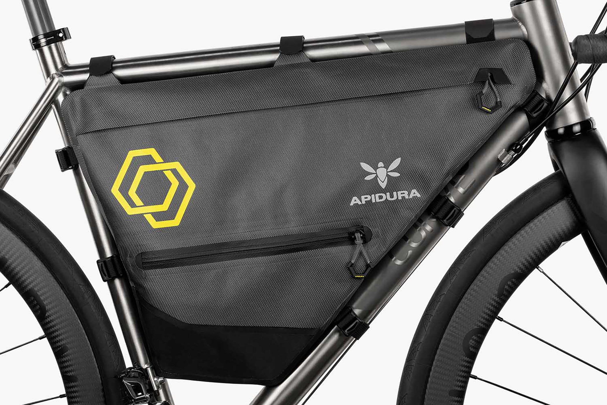 Apidura Expedition Full Frame Bike Pack - Waterproof Cycling Backpack for Bikepacking & Commuting - Durable & Lightweight for Adventure Rides & Urban Travel