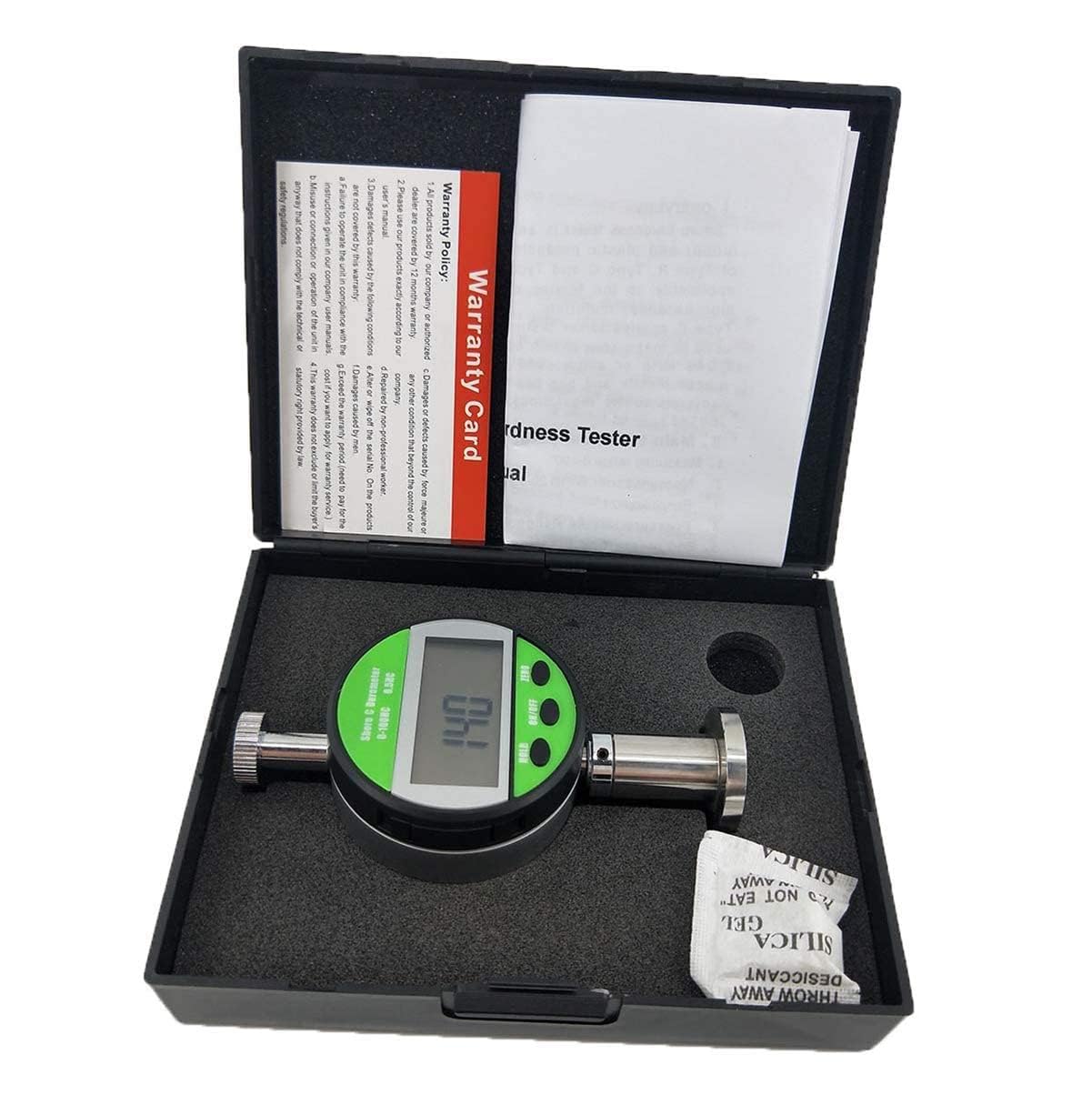 LX-C-Y Digital Shore C Hardness Tester Durometer 0-100HC for Rubber & Plastic - Measure Material Hardness in Automotive, Manufacturing & Quality Control