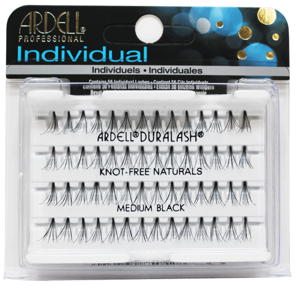 Ardell Duralash Regular Medium Black False Eyelashes - Natural Look for Everyday Wear & Special Occasions