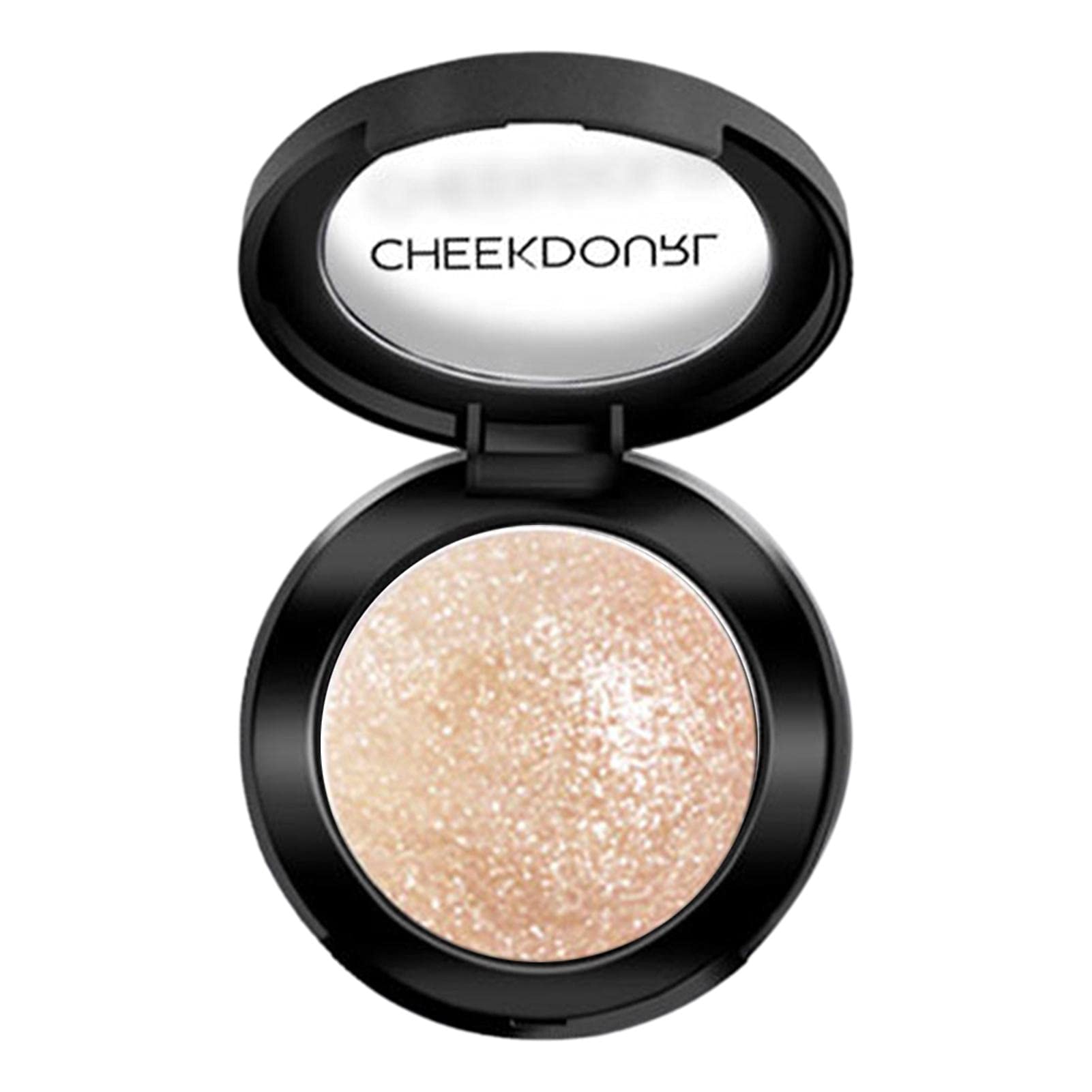 Professional Highlighter Powder Palette - Shimmering Face Glitter & Makeup Highlighter for Women, Ladies & Girls | Perfect for Contouring, Highlighting & Glamorous Evening Looks