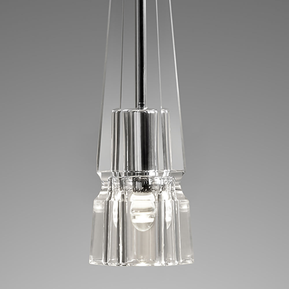 Modern Chamonix Pendant Light - Adjustable Hanging Fixture for Kitchen Island, Dining Room & Bedroom - Industrial Vintage Style Ceiling Lighting Fixture