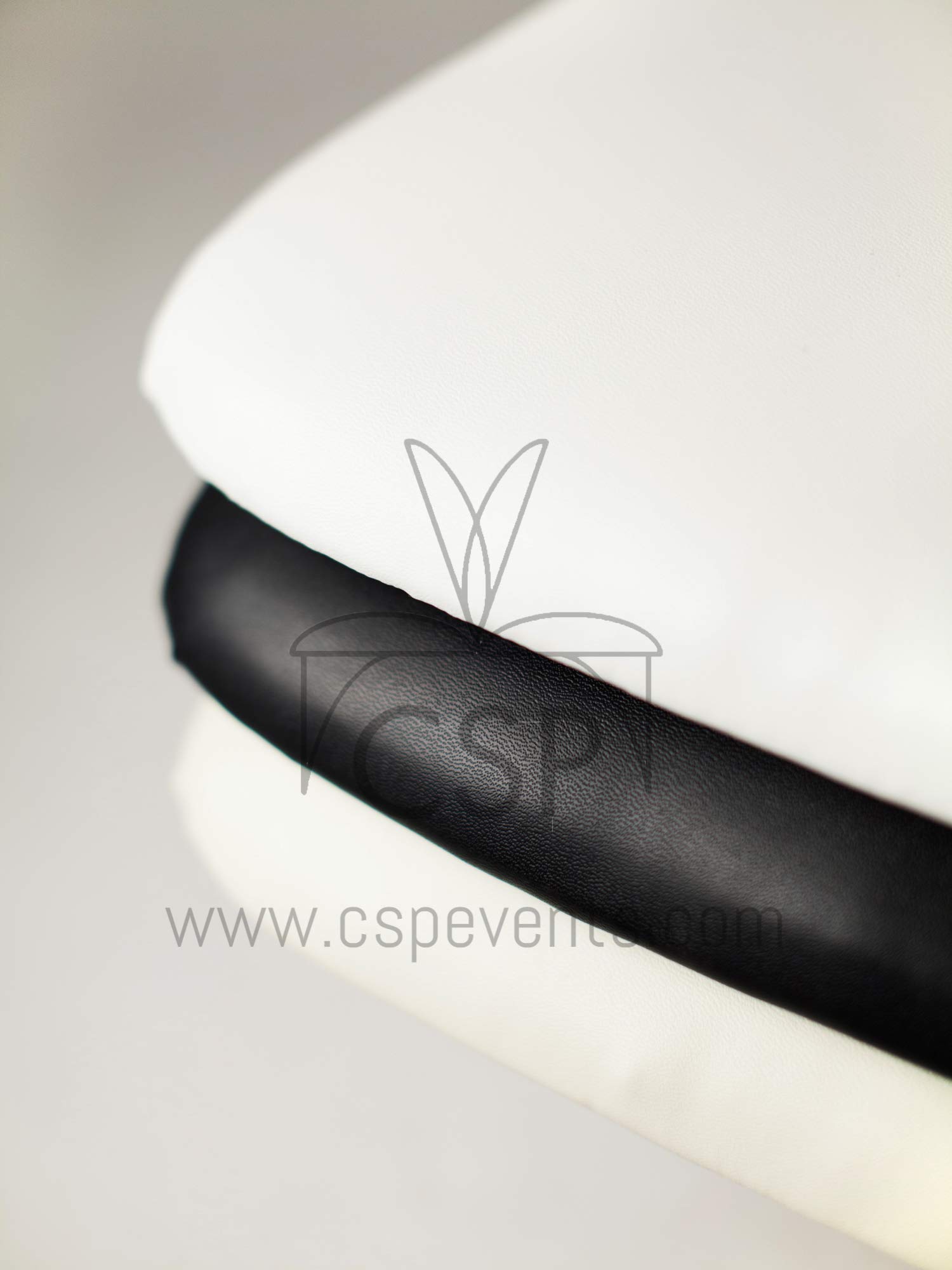 Premium Commercial Seating Ivory Vinyl Cushioned Chairs - Durable & Comfortable for Restaurants, Hotels, and Office Waiting Areas