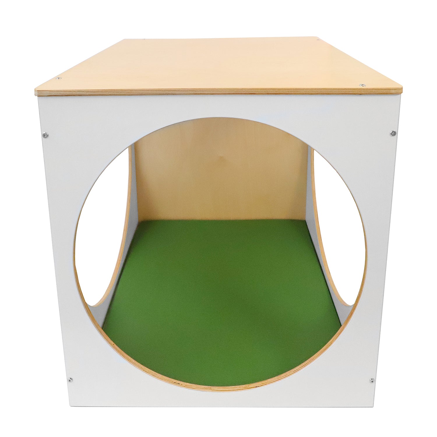 Elevated Play House Cube with Floor Mat - WB2920 - Indoor & Outdoor Kids Play Tent for Toddlers - Perfect for Playrooms, Backyards, and Camping Adventures