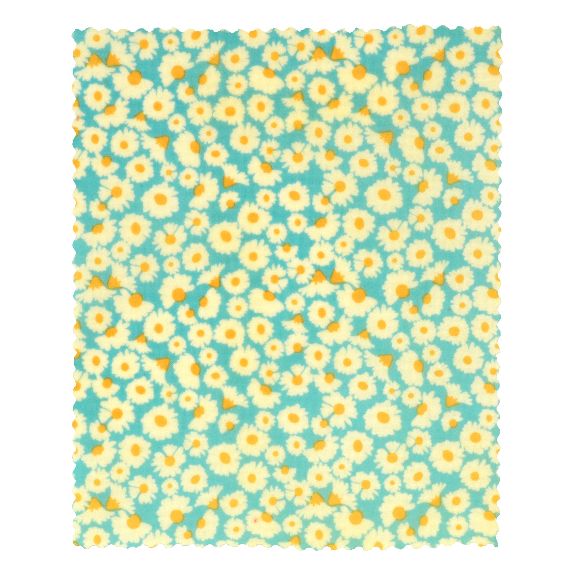 Eco-Friendly Beeswax Food Wraps - Reusable & Sustainable Daisies Design for Food Storage, Perfect for Sandwiches, Fruits & Leftovers | Small Size for Lunchboxes & Snacks