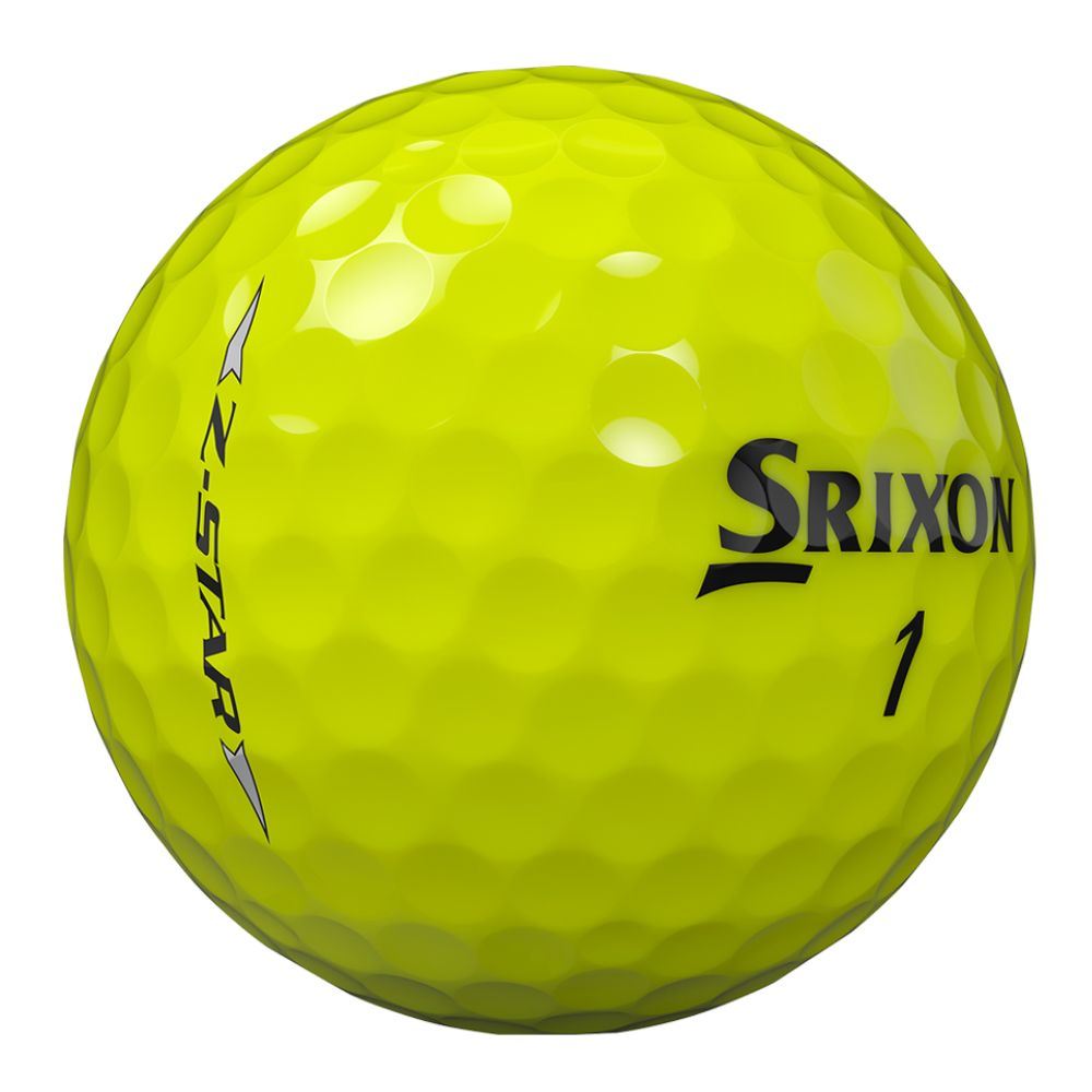 Premium Srixon Z Star 9 Tour Yellow Golf Balls - High Performance for Competitive Play & Low Spin Control - Perfect for Tournament Golfers & Driving Range Practice