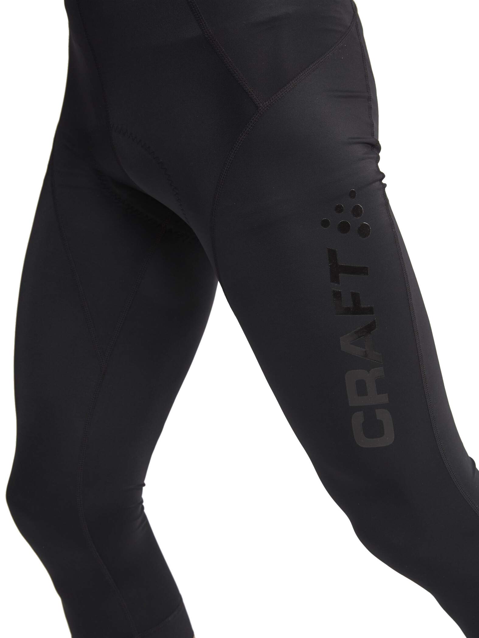 Craft Sportswear Men's Essence Bib Knickers - Padded Cycling Bib Shorts with C3 Infinity Pad for Road & Mountain Biking | Comfortable Bike Shorts for Long Distance Cycling & Training