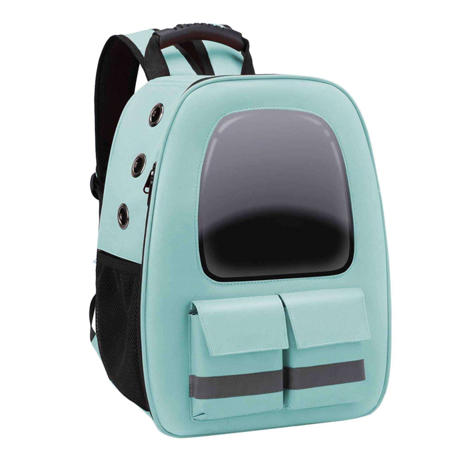 Enakshi Airline Approved Cat Carrier Backpack - Transparent Pet Travel Backpack for Small Dogs & Cats, Lightweight & Durable for Outdoor Adventures, Hiking, Camping & Road Trips