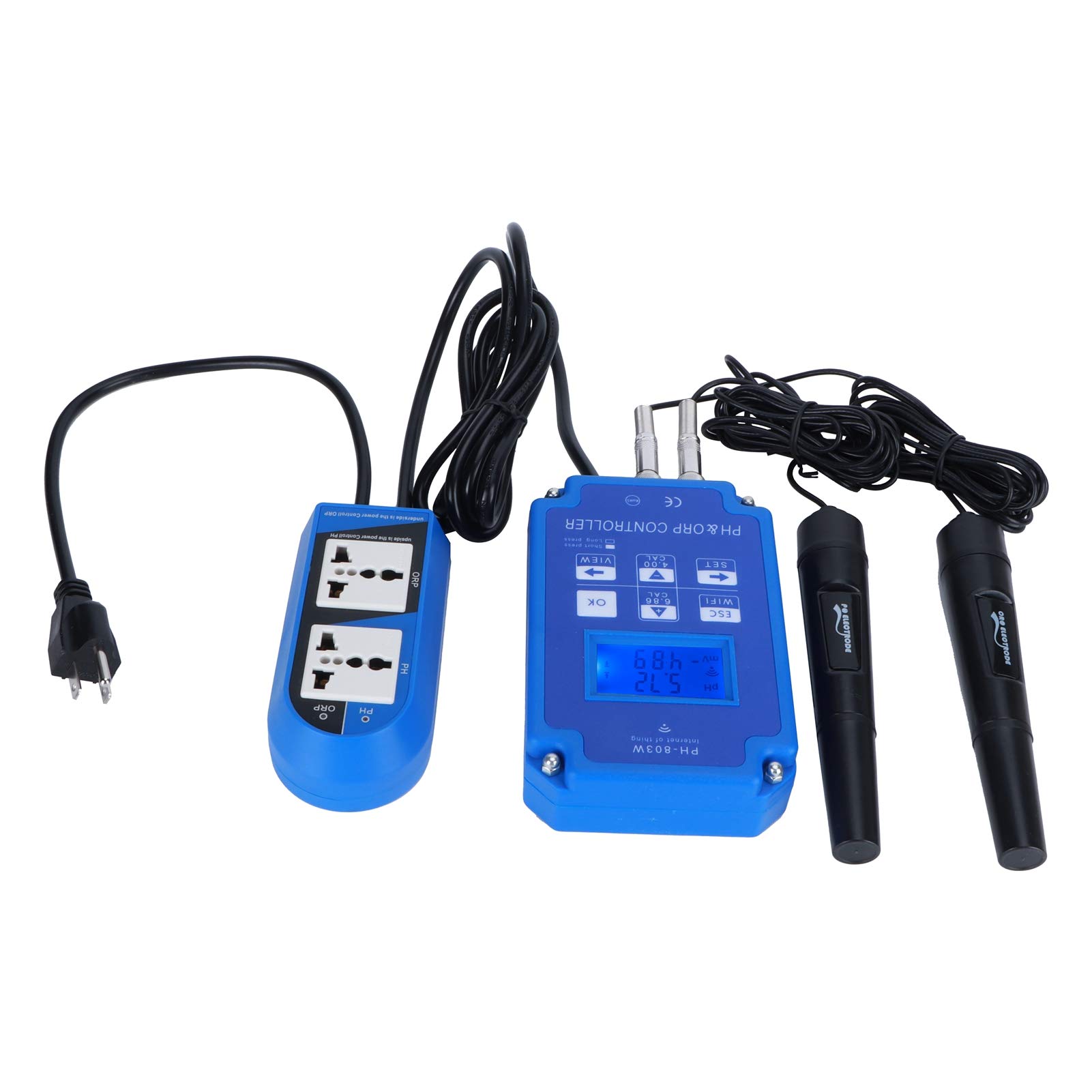 Digital ORP Tester & pH Meter for Water Testing - Accurate pH and ORP Measurement for Drinking Water, Aquariums, Fish Tanks, Swimming Pools and Hydroponics | Portable Water Quality Tester for Home, Lab and Outdoor Use