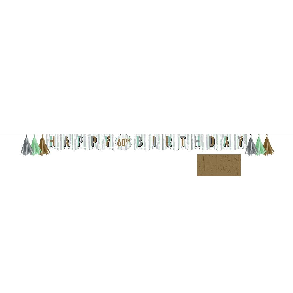 12-Piece Bulk Minted Milestone Banner Set with Tassels & Stickers - Perfect for Baby Showers, Birthdays, and Photo Backdrops