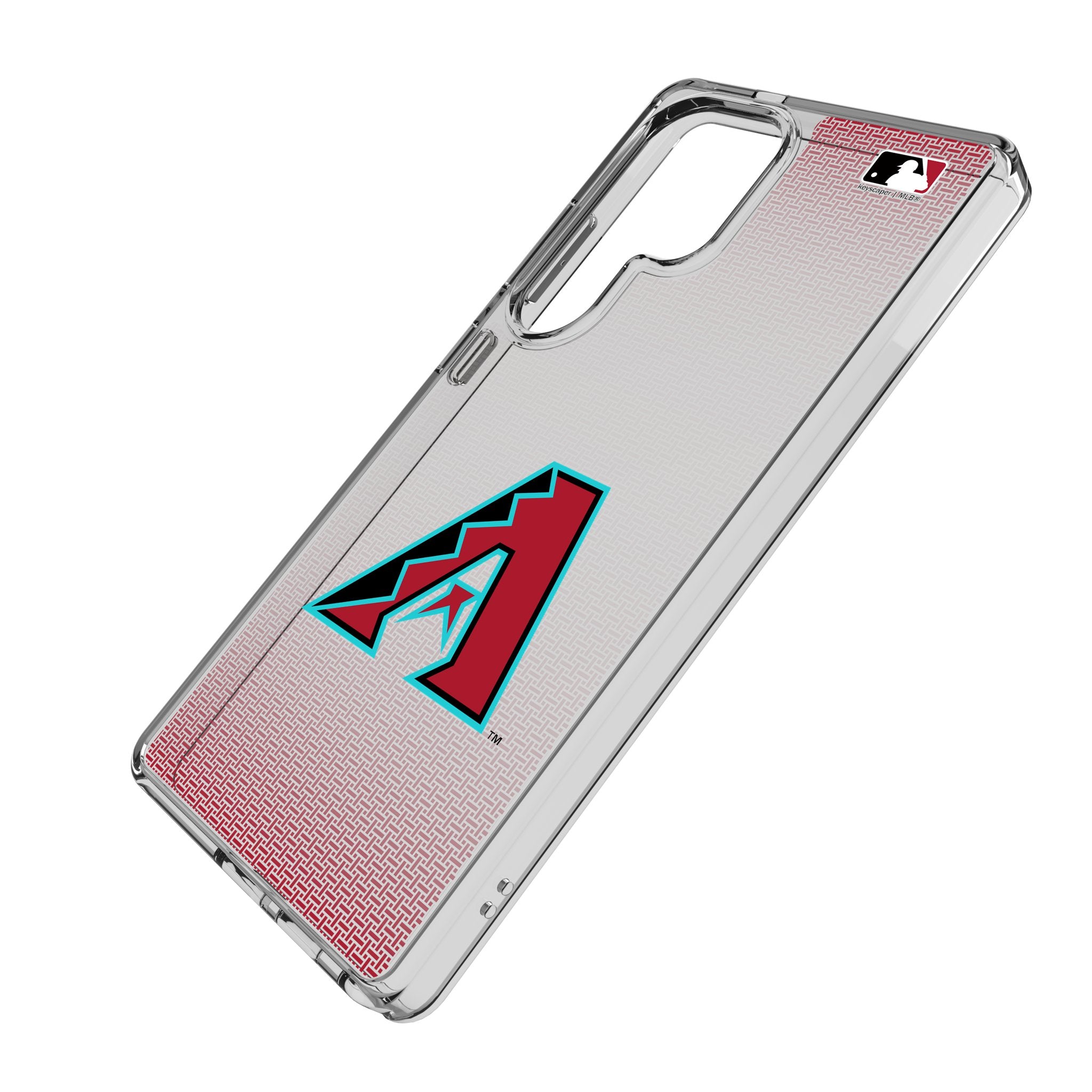 Arizona Diamondbacks Clear Linen Phone Case for Samsung Galaxy - Slim Protective Cover for Everyday Use & Sports Events