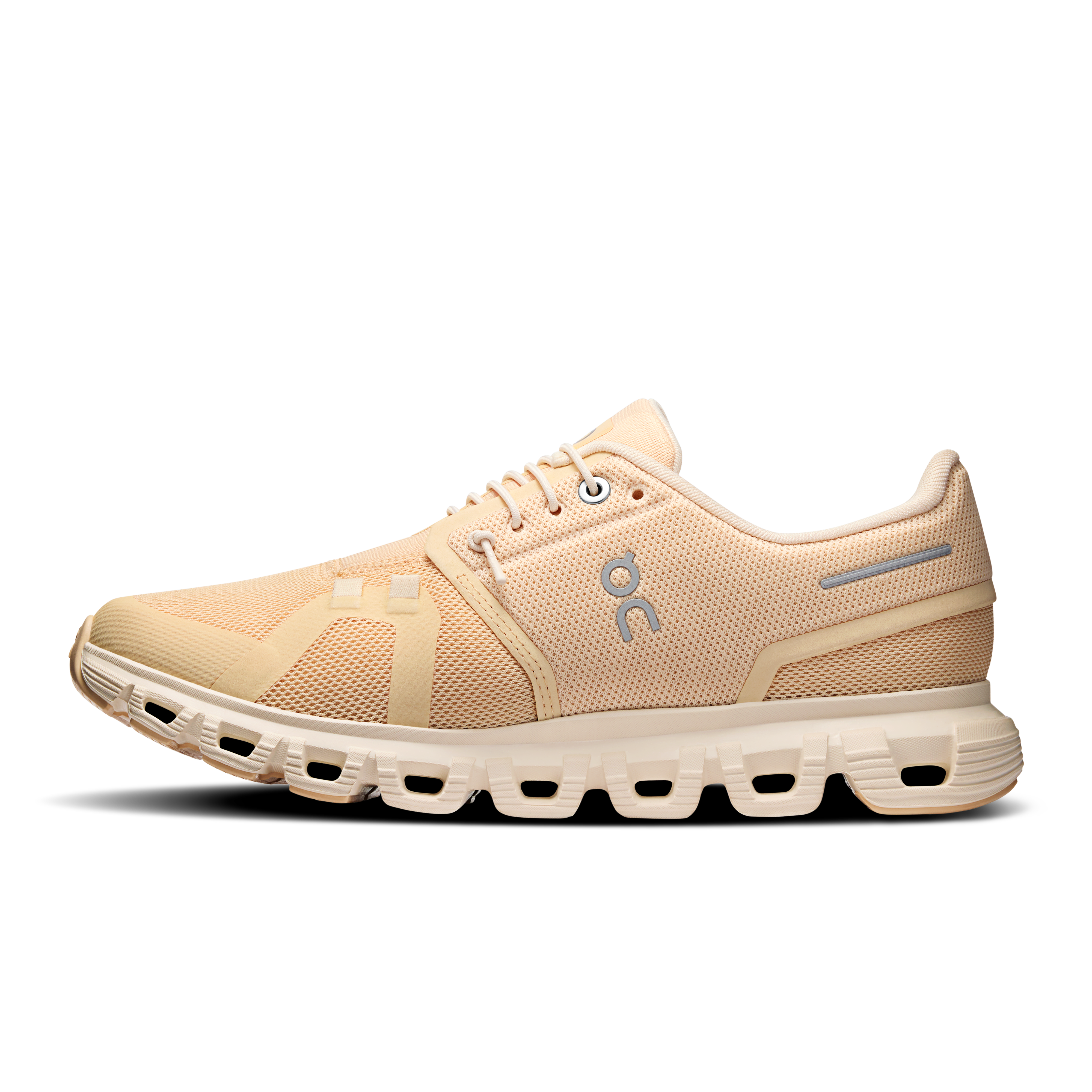 On Running Women's Cloud 6 Running Shoes - Lightweight & Breathable Sneakers for Women in Blonde/Dew | Perfect for Jogging, Gym Workouts & Everyday Wear
