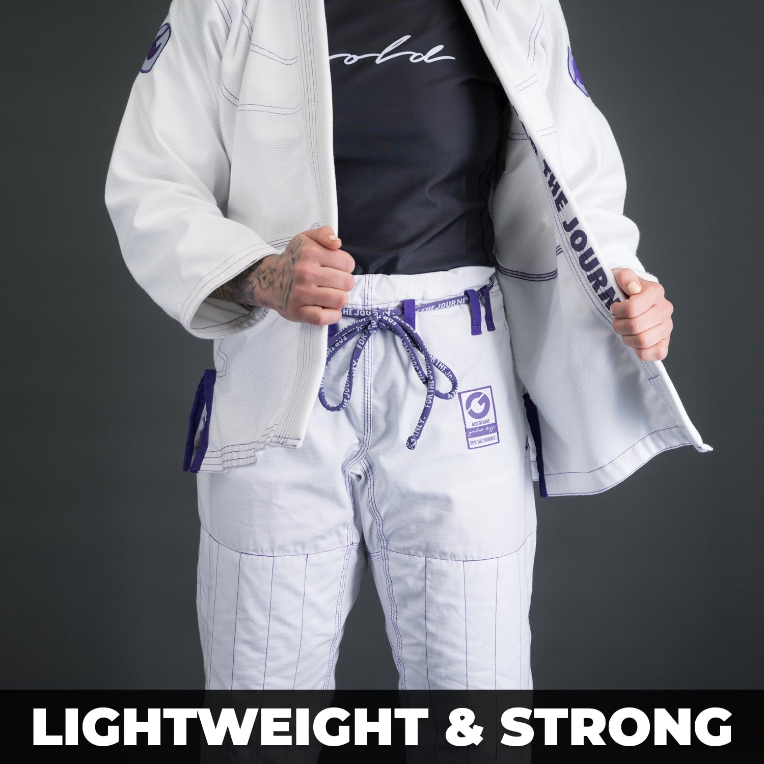 Premium Gold BJJ Women's Aeroweave Jiu Jitsu Gi - Ultra Lightweight IBJJF Approved Brazilian Jiu Jitsu Uniform for Female Athletes - Perfect for Training, Competition & MMA Fighting