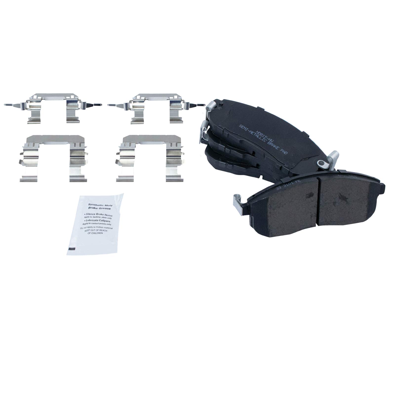 TRQ Front Performance Brake Pad & Rotor Kit - Semi-Metallic Vented Premium G-Coated - Compatible with 2007-2012 Nissan Sentra - Perfect for Daily Driving, City Commuting & Performance Upgrades