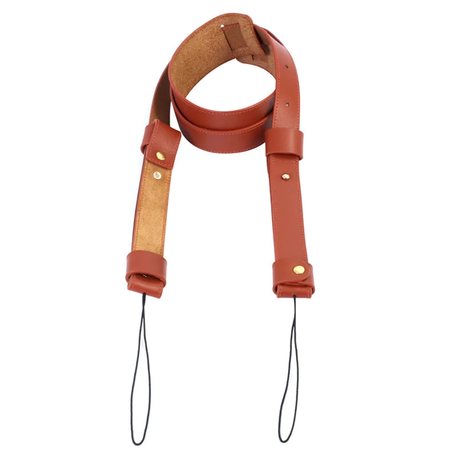 Adjustable Universal Camera Strap - Durable Single Shoulder Strap for DSLR/Mirrorless Cameras - Compact & Portable Photography Gear (Brown, One Size) - Perfect for Travel, Hiking & Outdoor Photography