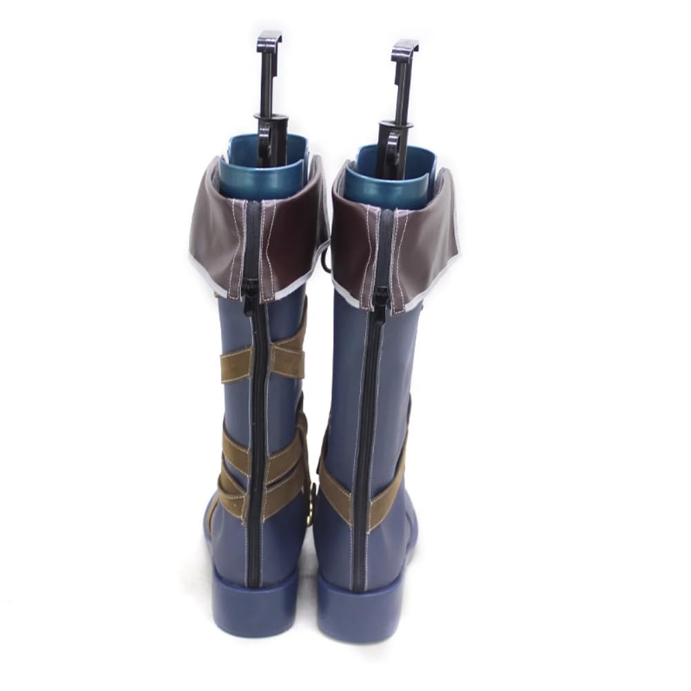 New Anime LOL Arcane Vi Cosplay Shoes - The Piltover Enforcer Boots for Women & Men | Halloween Costume, Gaming Conventions & Themed Parties