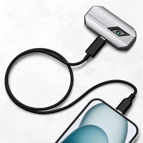 TOPDON TC002 Thermal Camera for iPhone 15, iOS & iPad with Type-C Cable | Wireless Infrared Thermometer for Home Inspection, HVAC & Electrical Maintenance