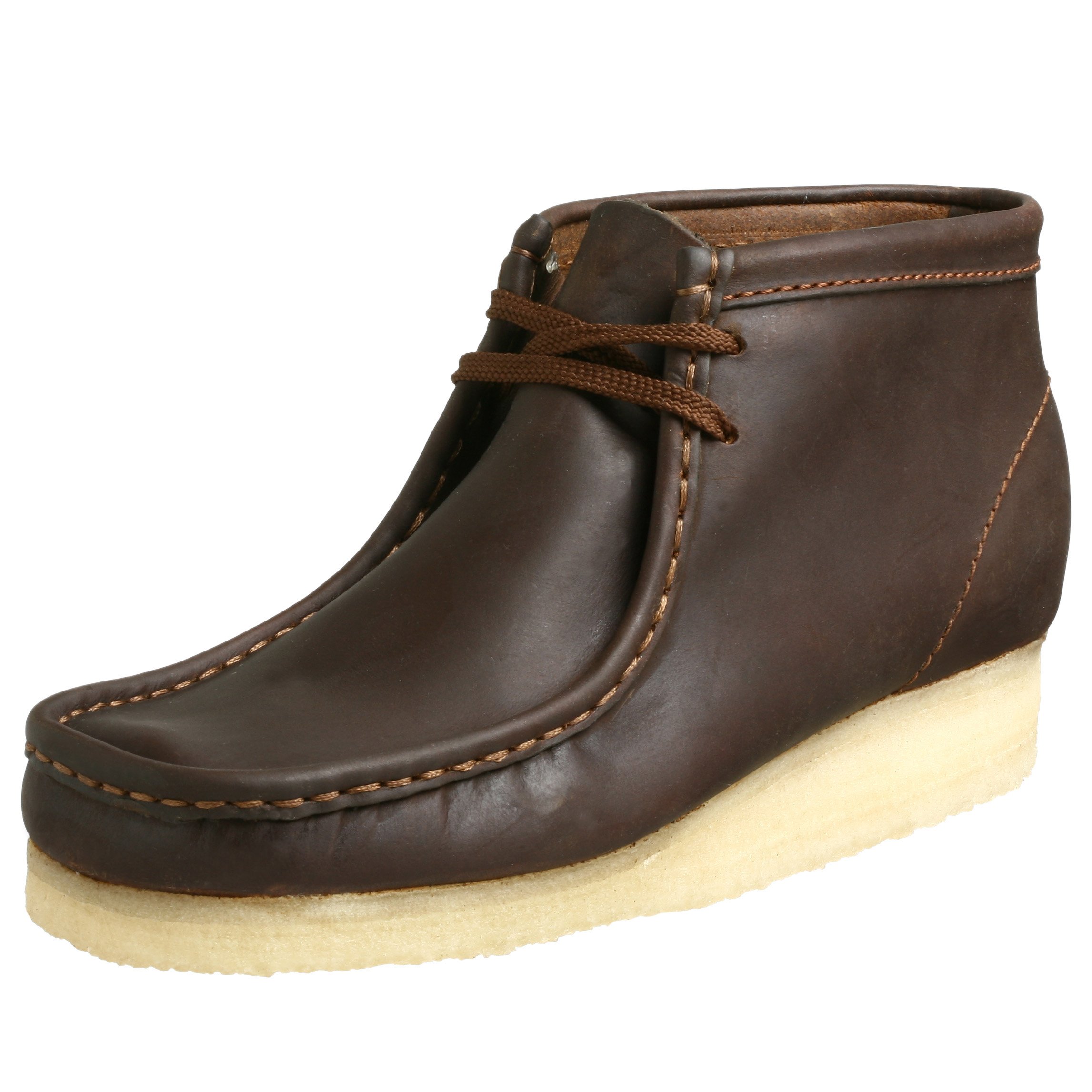 Clarks Men's Wallabee Boot - Classic Comfort Leather Chukka Boots for Casual & Work Wear | Perfect for Office, Travel & Everyday Use