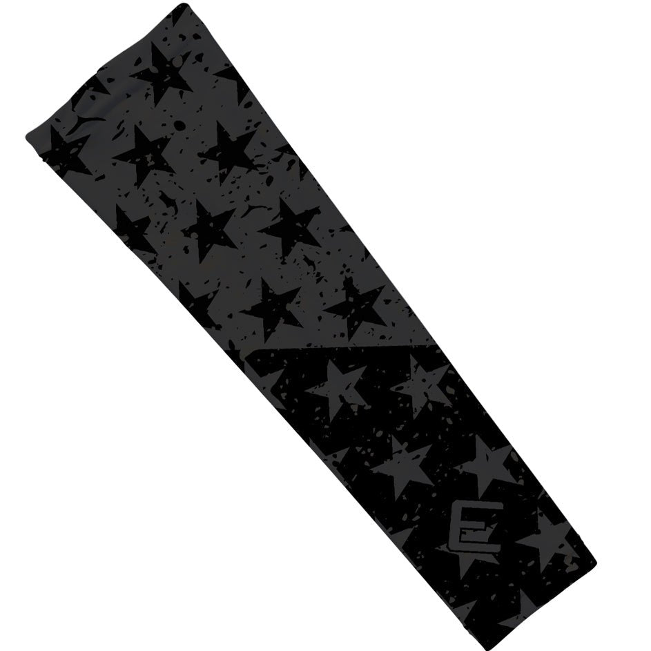 Tactical Stars Arm Sleeve - Compression Arm Sleeves for Sports & Outdoor Activities - UV Protection & Muscle Support for Running, Basketball, Cycling & Workouts