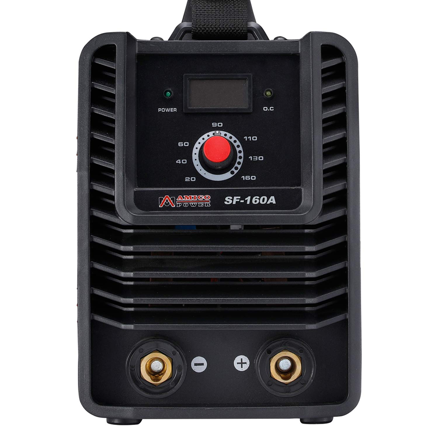 SF-160A 160 Amp Stick Arc DC Inverter Welder with Lift-TIG Function, 100-250V Wide Voltage Input - Ideal for Home DIY, Metal Fabrication, and Automotive Repair