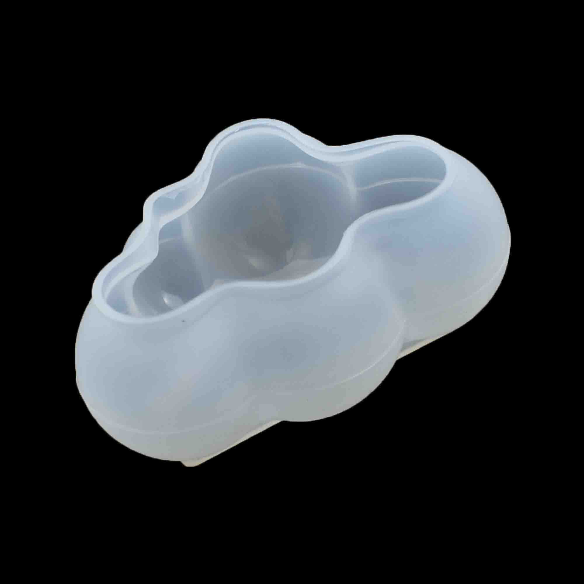 3D Cute Cloud Silicone Molds for Jewelry, Epoxy Resin Casting, DIY Crafts & Cake Fondant Making - Small Size | Perfect for Handmade Gifts, Home Decor & Baking Accessories