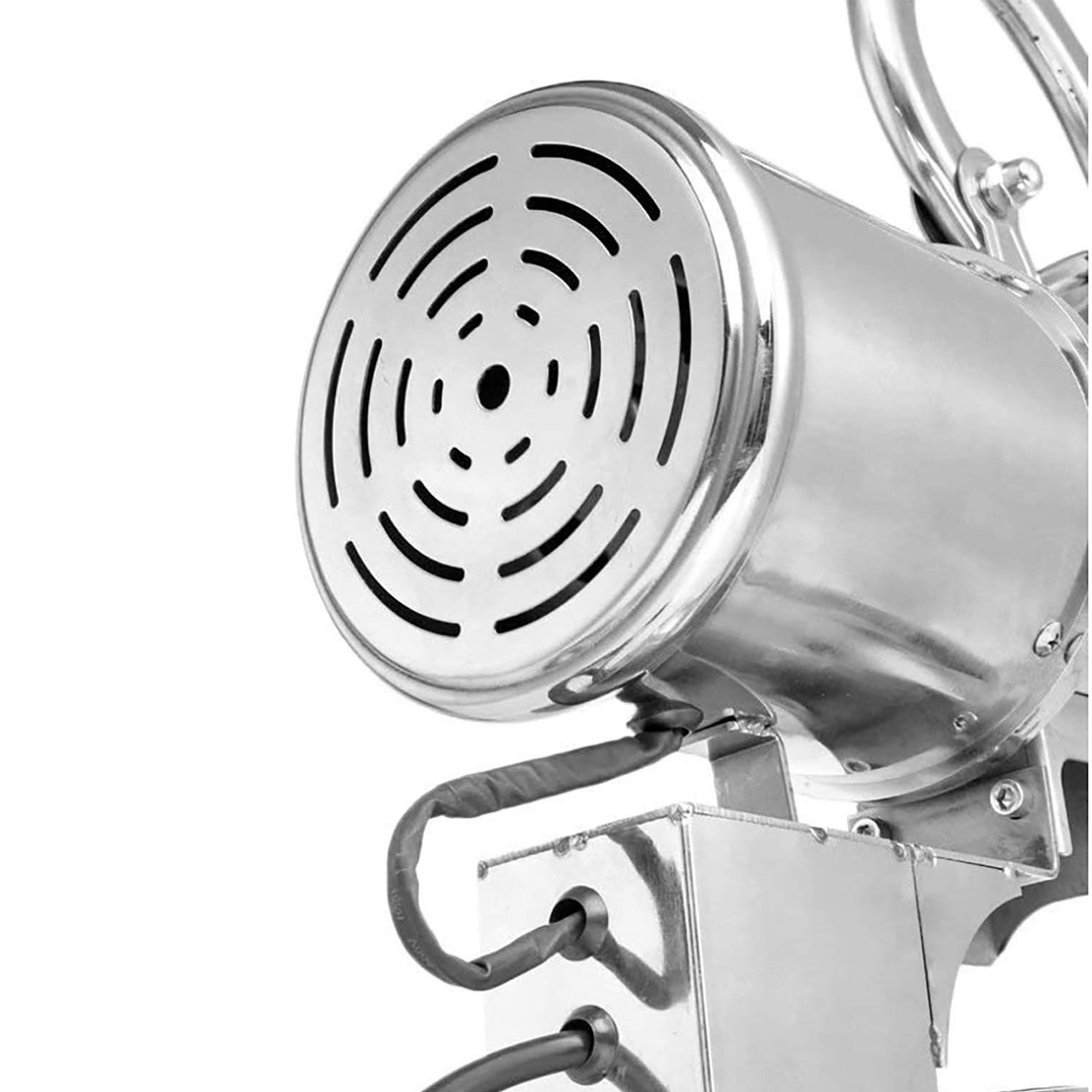 ALDKitchen Electric Ice Shaving Machine - 440 lbs/h Stainless Steel Ice Crusher for Snow Cones, Frozen Drinks & Cocktails - Perfect for Home Bars, Parties & Commercial Use (110V)