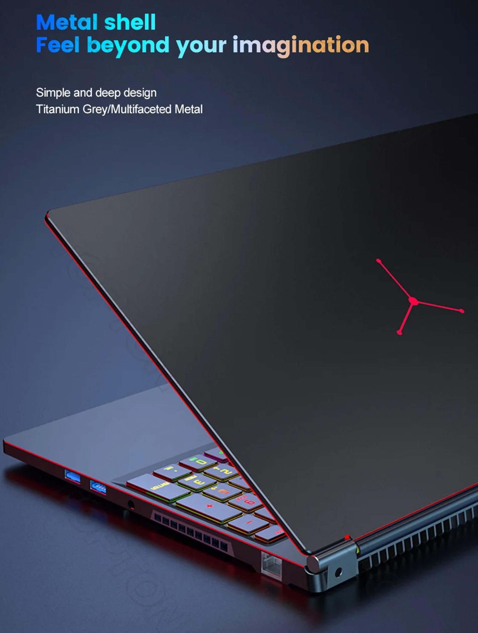 Tuofudun 16.1 Inch Gaming Laptop - Intel Core i9 10885H/i7 Processor, GTX 1650 4GB GPU, 144Hz IPS FHD Display, Windows 11 Ultrabook - Perfect for Gaming, Streaming & Work