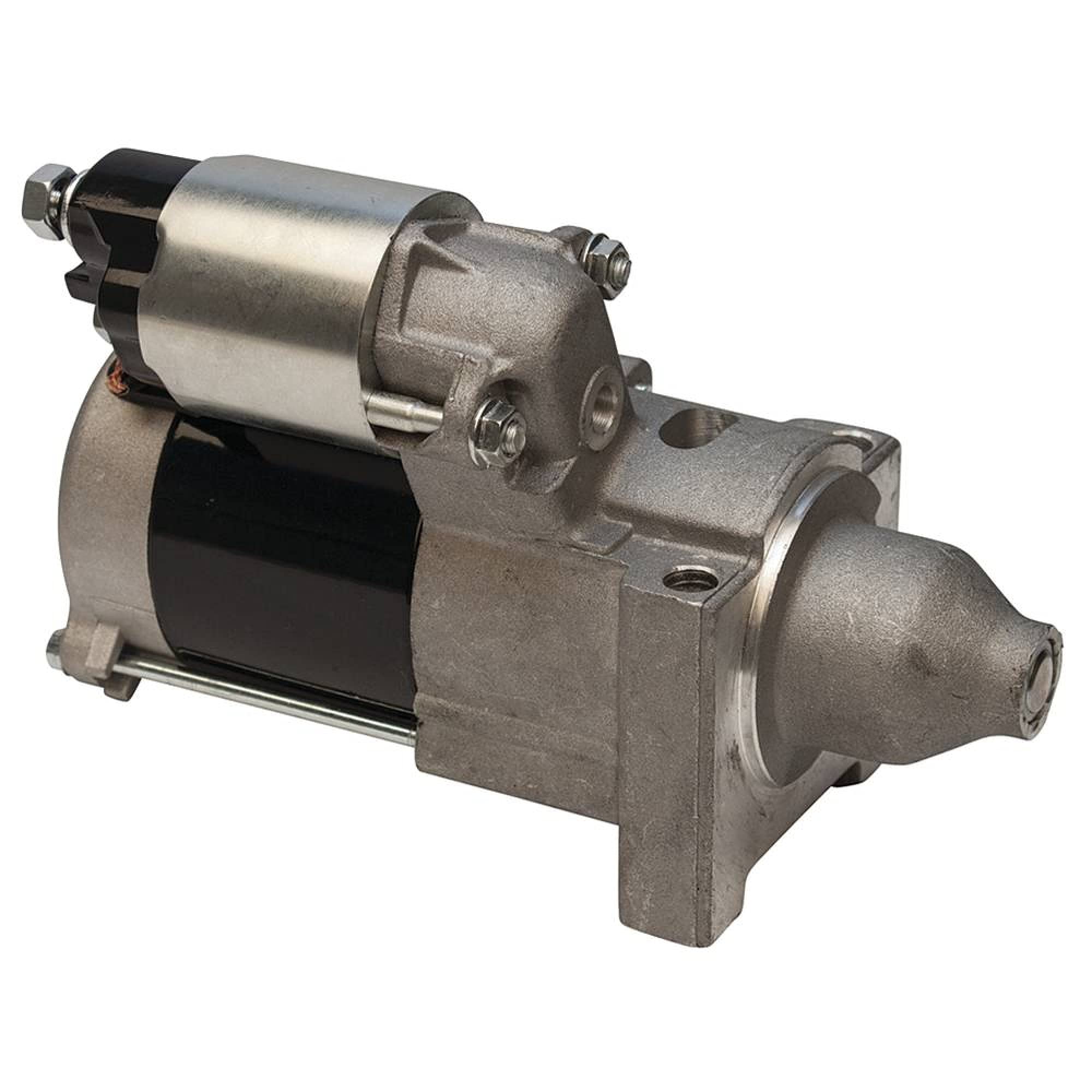 Stens 435-530 Electric Starter for Lawn Mowers & Small Engines - Durable Silver Replacement Part - Perfect for Home Garden & Outdoor Equipment Maintenance