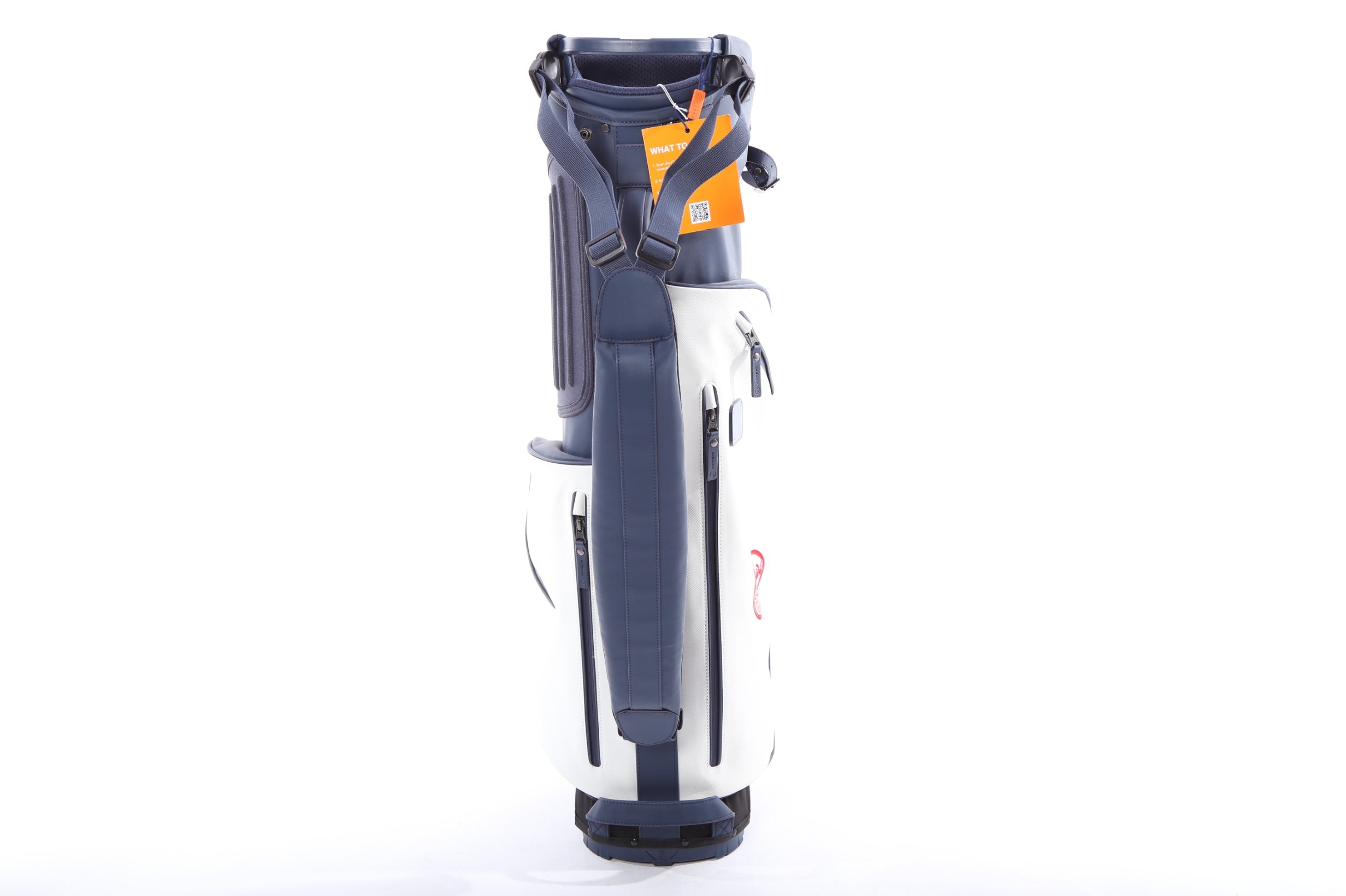 Stitch Stand Golf Bag with 4 Dividers & 2 Pockets - Lightweight Waterproof Golf Stand Bag with Rain Cover - Perfect for Golf Course, Driving Range & Outdoor Sports