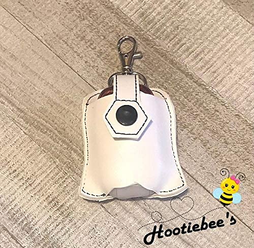 Halloween Ghost Hand Sanitizer Holder & Lip Balm Holder - Cute Accessory for Trick or Treat, Parties, and Everyday Use