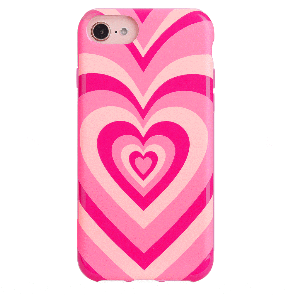 Cute Pink Sweethearts iPhone Case - Trendy Protective Cover for iPhone 13/14/15 Pro Max - Perfect Gift for Valentine's Day & Everyday Use