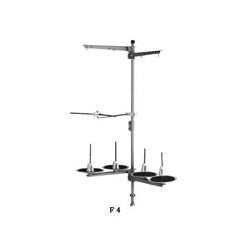 4 Spool Thread Stand for Sewing Machines - Heavy Duty Yarn Holder for Embroidery, Quilting & Crafting - Perfect for Home & Professional Use