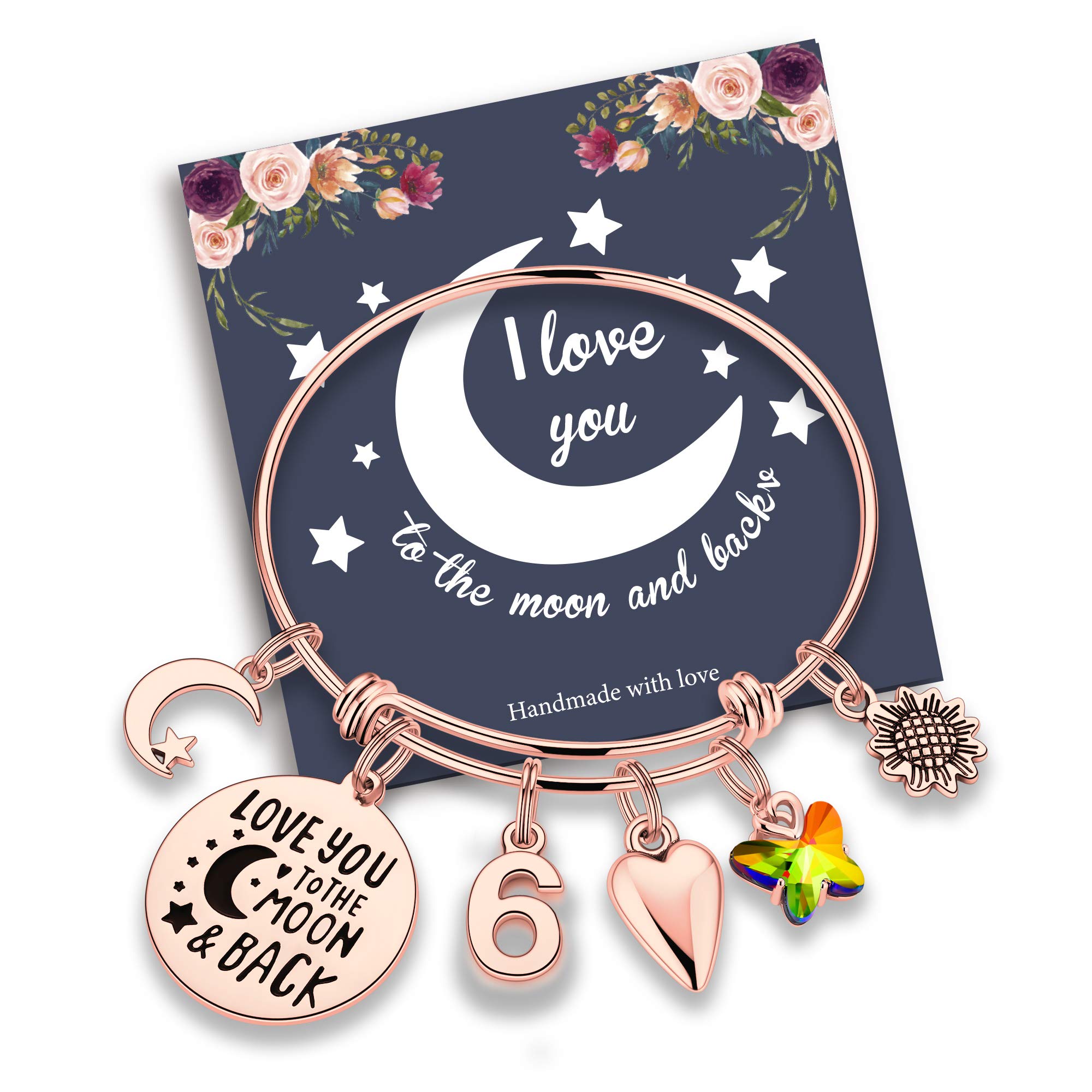 IEFWELL Stainless Steel Charm Bracelet for Women & Teen Girls - Elegant Birthday Gift for Daughter, Sister, Friend - Perfect for Parties, Graduation, Anniversaries & Special Occasions