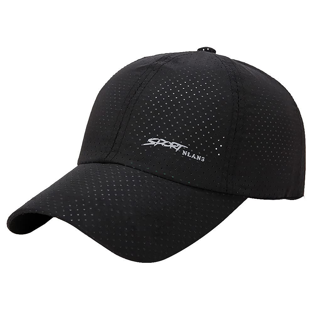 Choice Hats for Men & Women - Golf, Baseball, Sun Protection, Outdoor Fashion Cap - Black Adjustable Casquette for Sports, Casual Wear & Daily Use