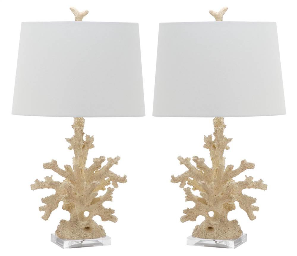 SAFAVIEH Coral Branch Nautical Table Lamp Set of 2 - 28