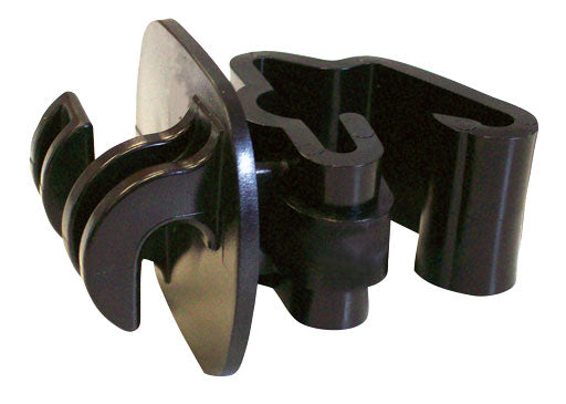 Steel T Post Claw Insulators - 25 Pack for Electric Fencing, Farm & Ranch Use - Heavy Duty Insulated Wire Holders for Livestock Fencing & Agricultural Applications