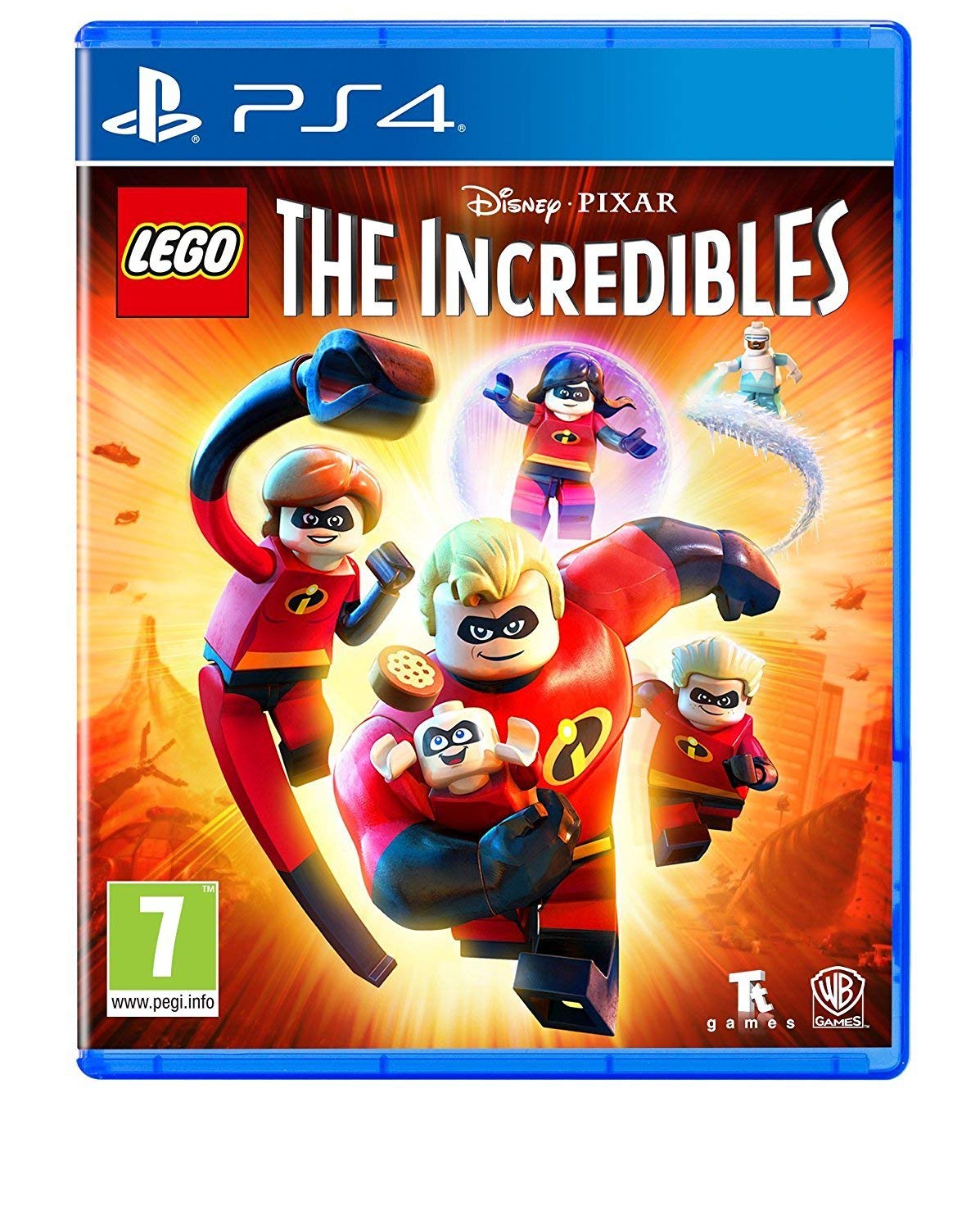 LEGO The Incredibles PS4 Game - Action-Adventure Video Game for PlayStation 4 - Play as Superheroes from Disney Pixar Movie - Perfect for Family Game Night & Superhero Fans