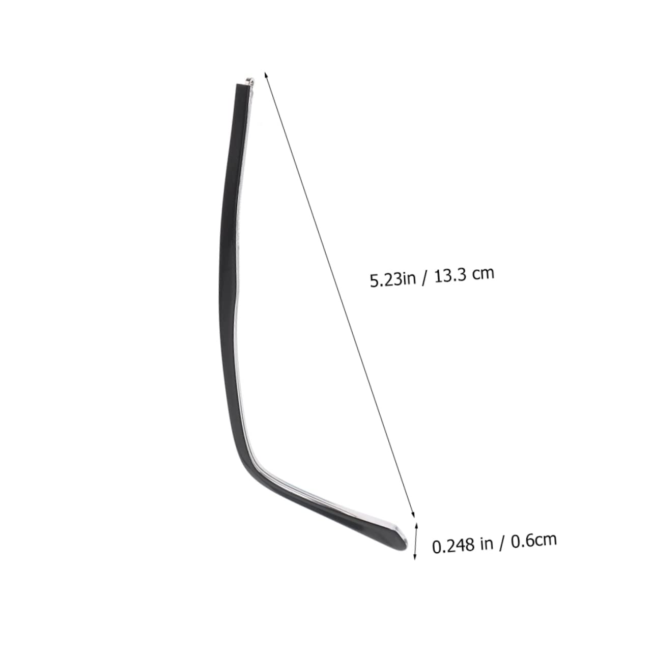 KOMBIUDA 2 Pairs of Replacement Glasses Arms - Metal Temple Legs for Eyeglass Repair & Frame Replacement - Perfect for Broken or Loose Glasses at Home, Office, or Travel