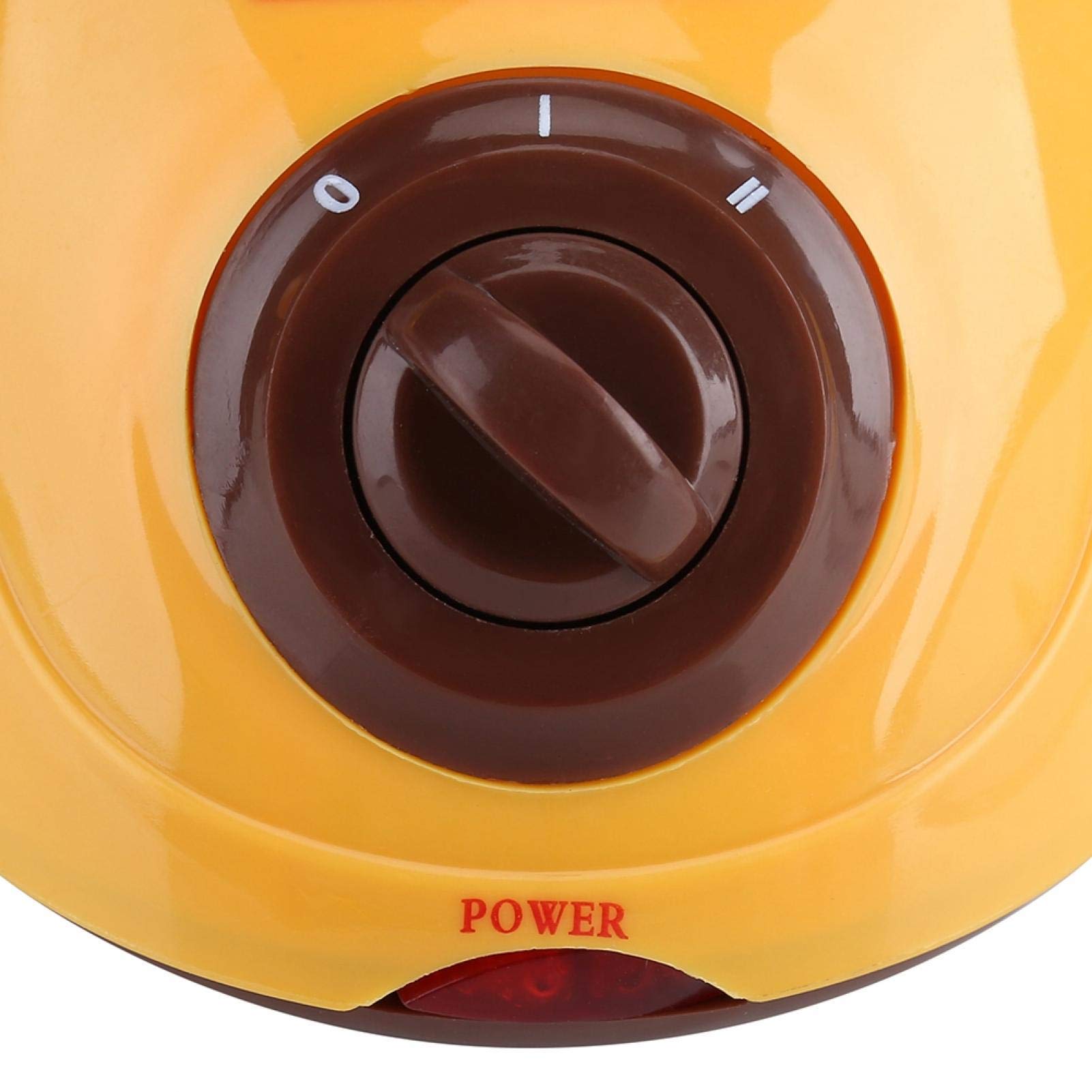 Electric Chocolate Melter Machine for Butter, Candy & Baking - Commercial & Home Use - Perfect for Cafes, Bakeries & DIY Desserts (Yellow)