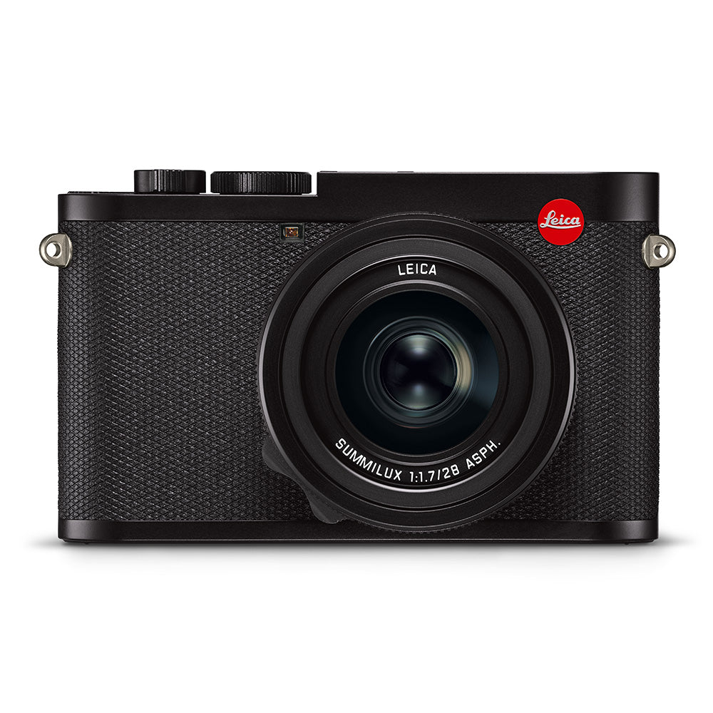 Leica Q2 Black Anodized Digital Camera - 47.3MP Full Frame, 28mm f/1.7 Lens, 4K Video - Perfect for Travel, Street & Portrait Photography