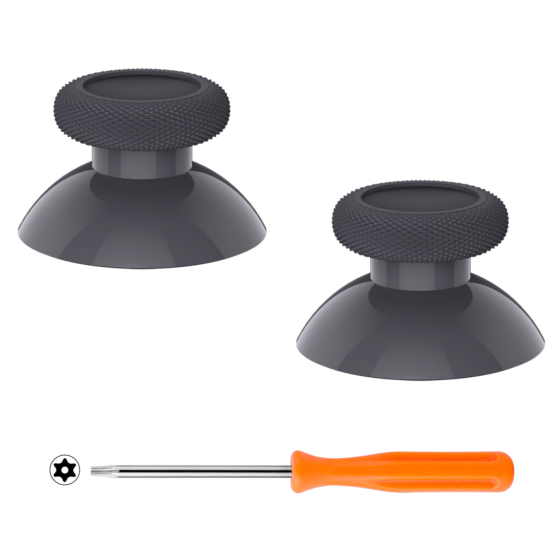 eXtremeRate Classic Gray Replacement Thumbsticks for Xbox Series X/S Controller - Compatible with Xbox One, Xbox One X/S & Elite Controllers - Premium Custom Joystick for Enhanced Gaming Performance - Perfect for FPS, Racing & Action Games (Model JX3438)