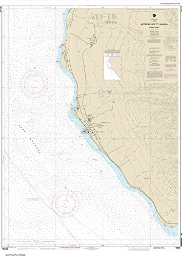 NOAA Chart 19348: Island of Maui Nautical Map - Accurate Marine Navigation for Sailing, Boating & Fishing in Hawaii Waters