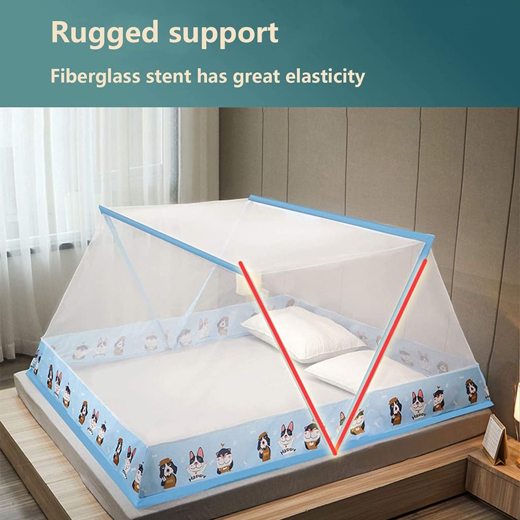 Portable Mosquito Net for Camping & Travel - Foldable, Floorless, No Installation Needed - Ideal for Family, Apartments & Outdoor Adventures