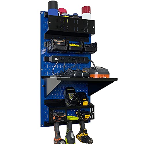 Blue Pegboard