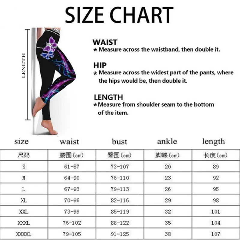 3D Snacks Printed Women's Sport Leggings - High Waist Yoga Pants, Seamless Gym Tights for Running, Workout & Fitness - Cute Casual Wear for Women