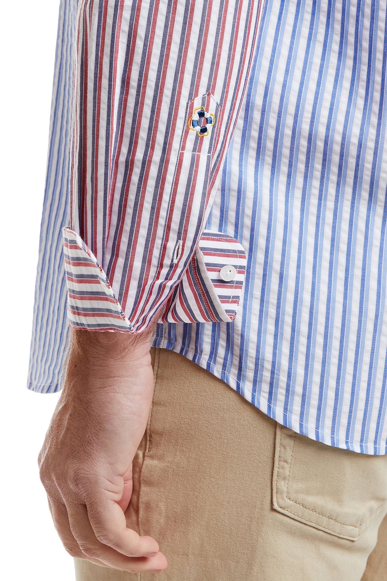 Stylish Chase Shirt for Men - Breathable Seersucker Fabric - Perfect for Summer Parties, Weddings & Casual Outings