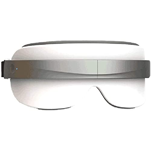 Electric Eye Massager with Heat & Vibration - Portable Shiatsu Eye Mask with Air Pressure for Relieving Eye Fatigue, Dark Circles, Puffiness & Dry Eyes - Perfect for Office, Travel & Sleep Improvement