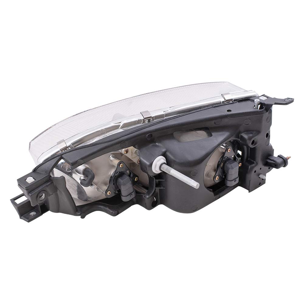 Brock Replacement Driver and Passenger Headlights Compatible with 81150-06011 & 81110-06011 - Perfect for Night Driving & Vehicle Safety Upgrades